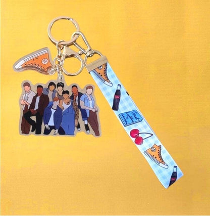 The Outsiders Musical Keychain Lanyard, Cherry Soda Pony Johnny Inspired Broadway Theatre
