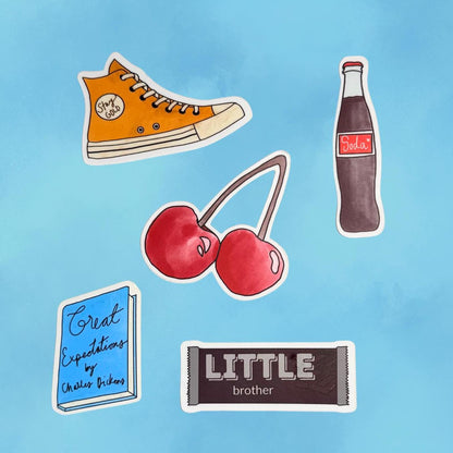 The Outsiders Broadway Musical Sticker Pack, Waterproof Vinyl Stickers