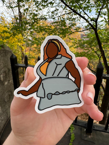 Lulu Vinyl Sticker Musical Theater Independently Owned Shucked Corn Musical Broadway Waterproof Alex Newell