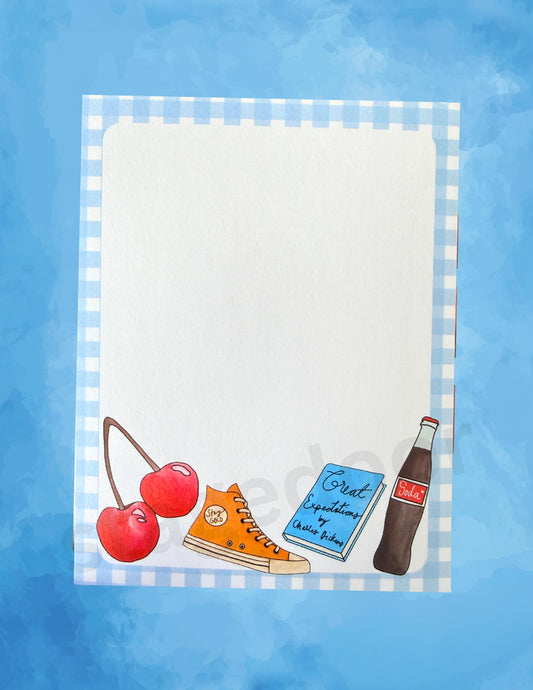 NEW! The Outsiders Notepad Soda, Cherry, Pony, and Johnny Inspired Musical Theatre Inspired Broadway