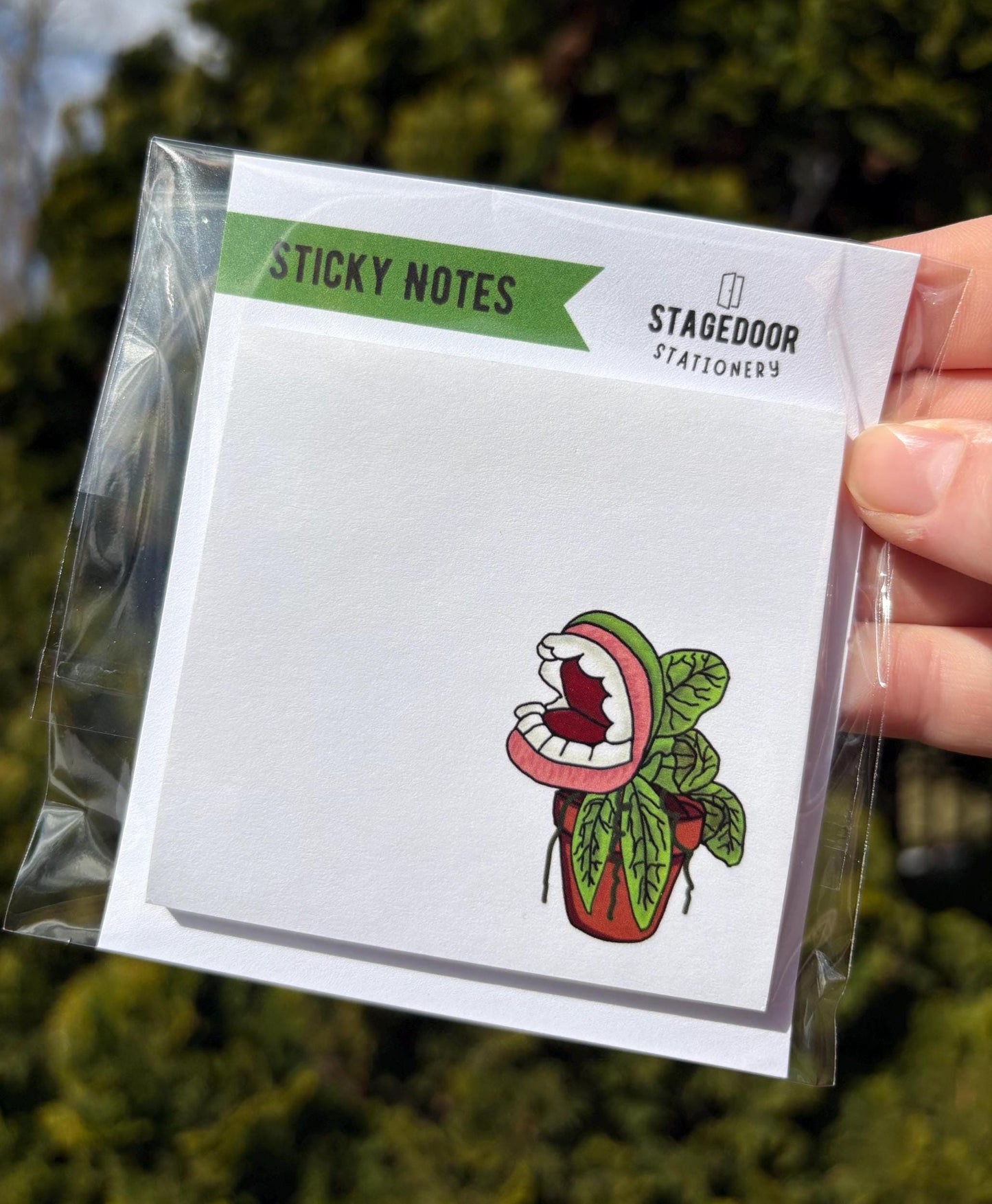 Little Shop Audrey II Musical Broadway Inspired Sticky Notes Horrors Seymour School Supplies