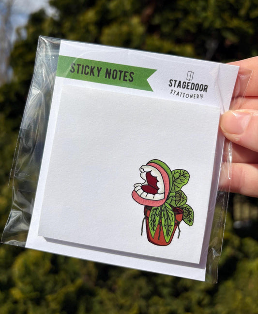 Little Shop Audrey II Musical Broadway Inspired Sticky Notes Horrors Seymour School Supplies