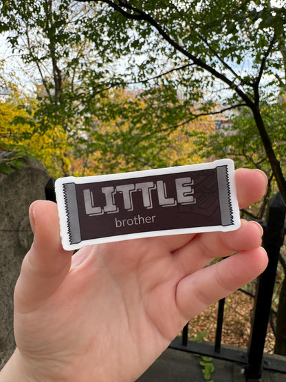 Little Brother Vinyl Sticker Chocolate Bar Outsiders the Musical Stay Gold Broadway Waterproof