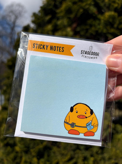 Stage Management Duck Sticky Notes Theatre Tech Inspired