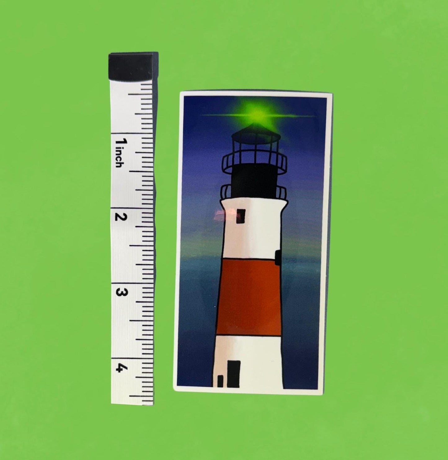 Gatsby Lighthouse Vinyl Sticker: My Green Light Musical Theater Waterproof (4 Inch)