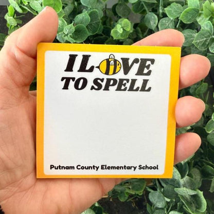 Putnam County Elementary School Spelling Bee Sticky Notes – Musical Theatre Gift