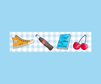 Washi Tape Outsiders Journal Pony Cherry Stay Gold Journaling Planner Craft Theatre Merch Broadway