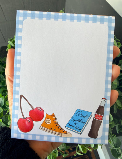 NEW! The Outsiders Notepad Soda, Cherry, Pony, and Johnny Inspired Musical Theatre Inspired Broadway