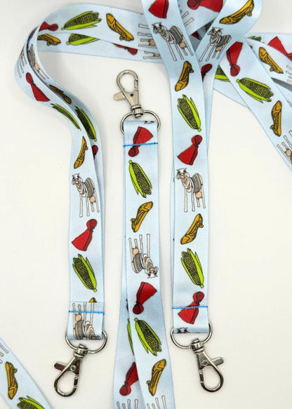 Into the Woods Lanyard Musical Theatre Inspired Cow Corn Cape Slipper