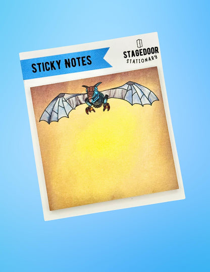 Wicked Musical Broadway Inspired Sticky Notes Pre-Show Map and Dragon Oz