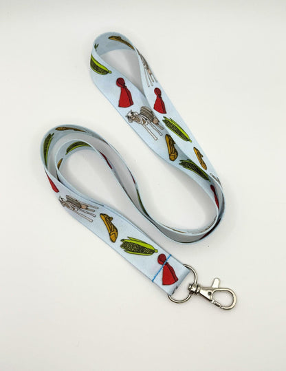 Into the Woods Lanyard Musical Theatre Inspired Cow Corn Cape Slipper