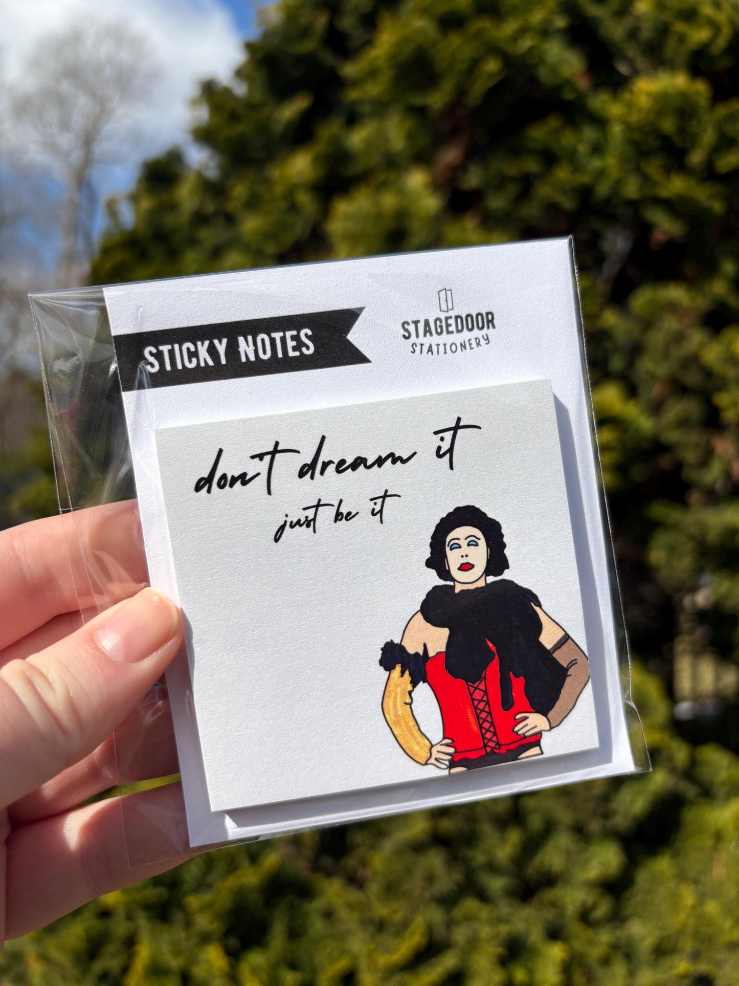 NEW! Rocky Horror Sticky Notes Frank-N-Furter