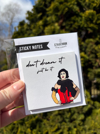 NEW! Rocky Horror Sticky Notes Frank-N-Furter