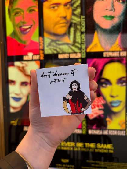 NEW! Rocky Horror Sticky Notes Frank-N-Furter