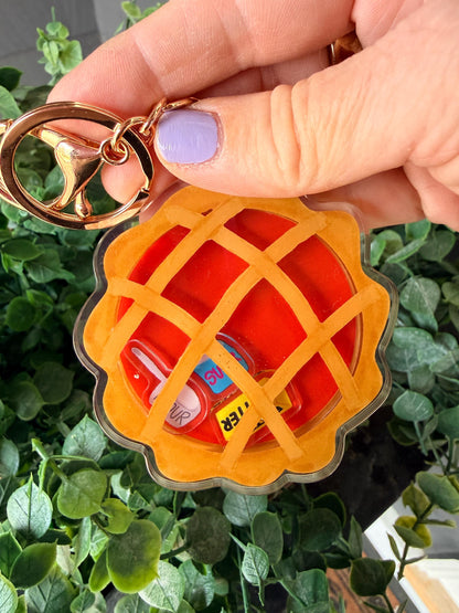 NEW! Pie Shaker Bag Charm Waitress Sugar Butter Flour