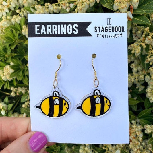 NEW! Putnam County Spelling Bees Acrylic Earrings Theatre Broadway Inspired