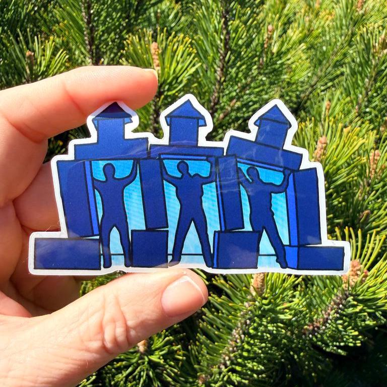 Falsettos Inspired Broadway Vinyl Sticker Waterproof