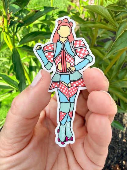 NEW! Dinah Starlight Express Musical Theatre Inspired Sticker