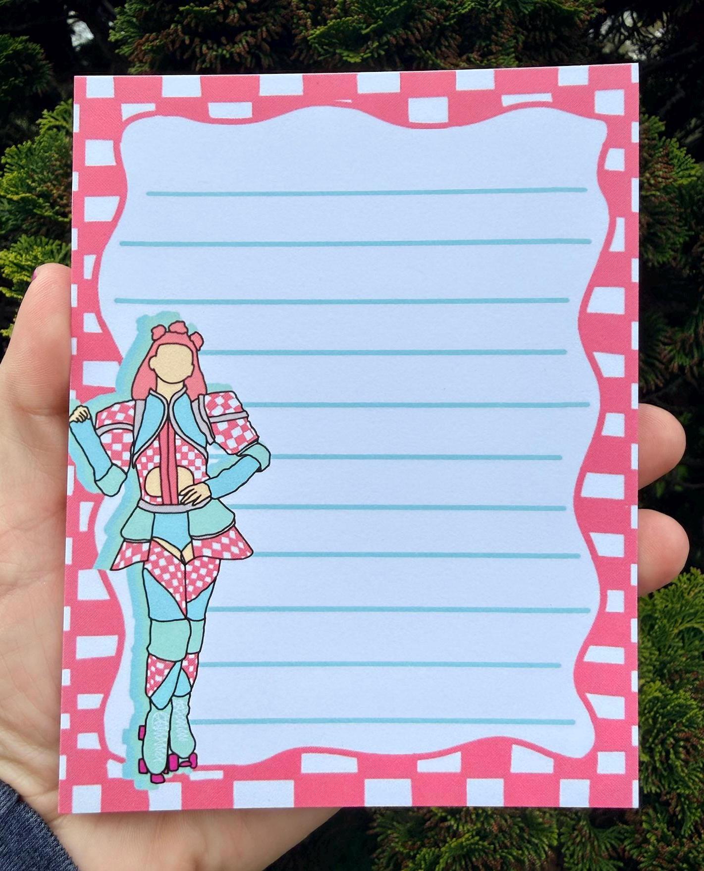NEW! Dinah Starlight Express Musical Theatre Inspired Notepad